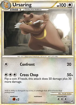 Ursaring, Call of Legends Nº 37 Normal