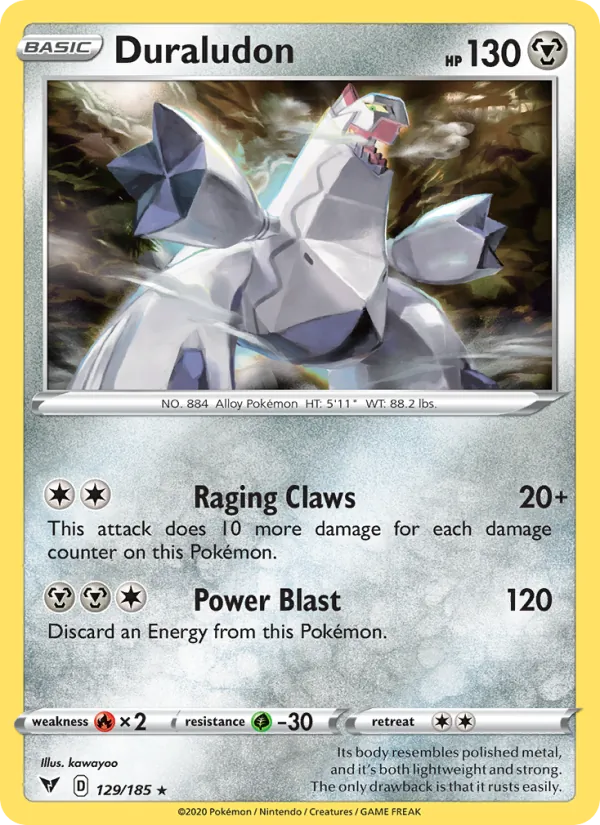 Duraludon, Vivid Voltage No. 129