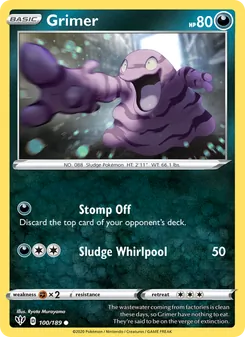 Grimer, Darkness Ablaze Nº 100 Normal