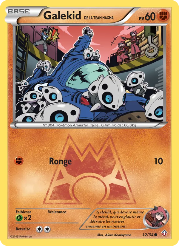 Galekid de la Team Magma, Double Danger No. 12