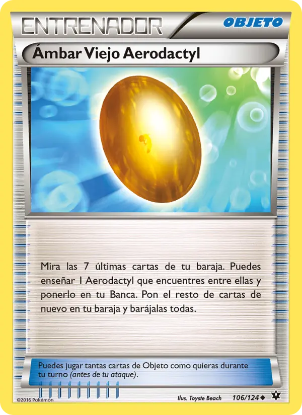 Ámbar Viejo Aerodactyl, Destinos Enfrentados No. 106