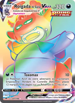 Roigada de Galar VMAX, Règne de Glace No. 207 Holo