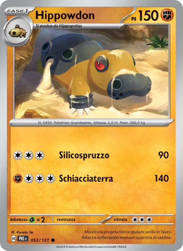 Hippowdon, Evoluzioni Prismatiche No. 053