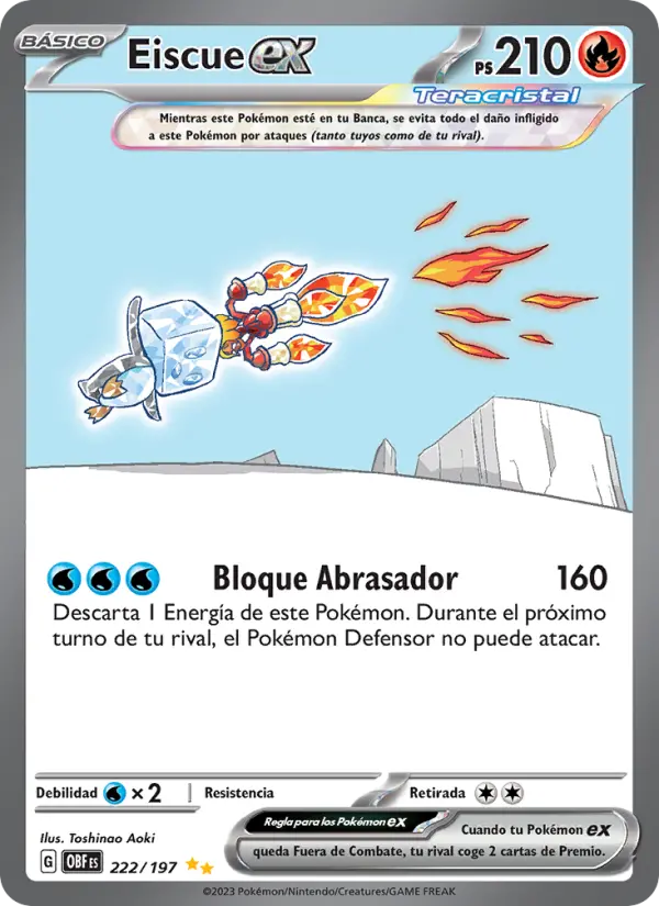 Eiscue ex, Llamas Obsidianas No. 222