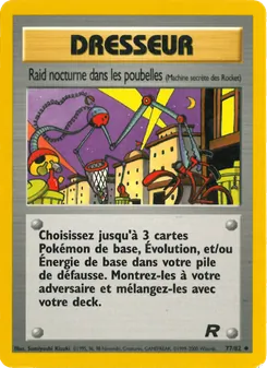 Raid nocturne dans les poubelles, Team Rocket Nº 77 Normal