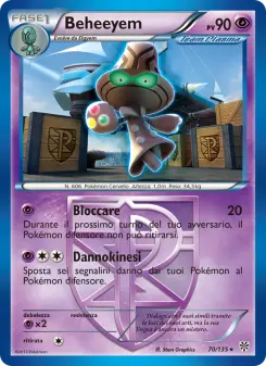 Beheeyem, Uragano Plasma No. 70 Normal