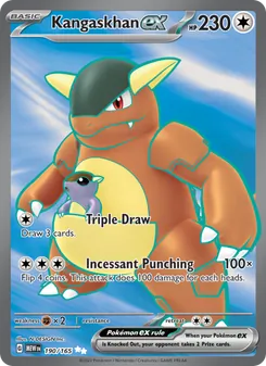 Kangaskhan ex, 151 Nº 190 Holo