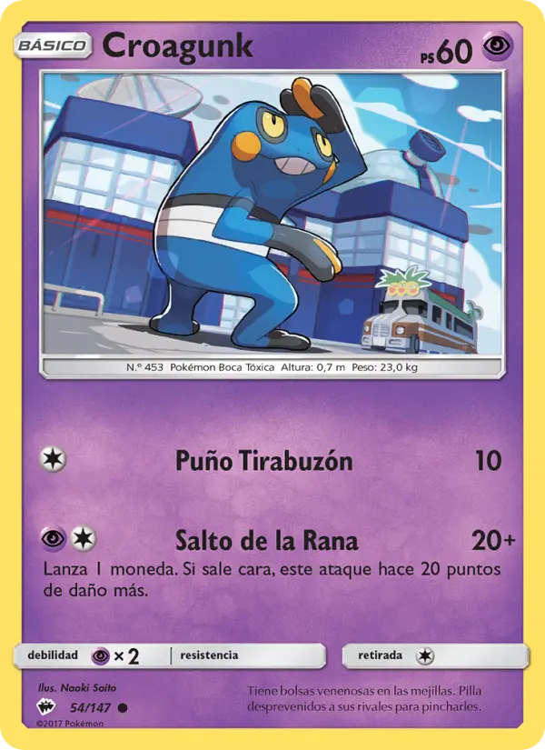 Croagunk, Sombras Ardientes No. 54