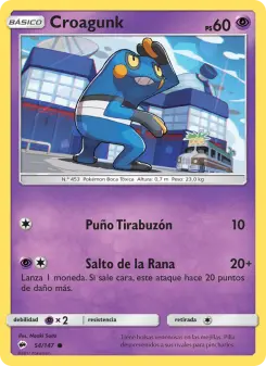 Croagunk, Sombras Ardientes Nº 54 Normal