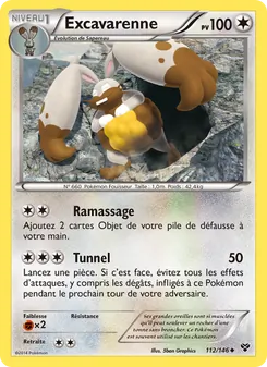 Excavarenne, XY No. 112 Normal