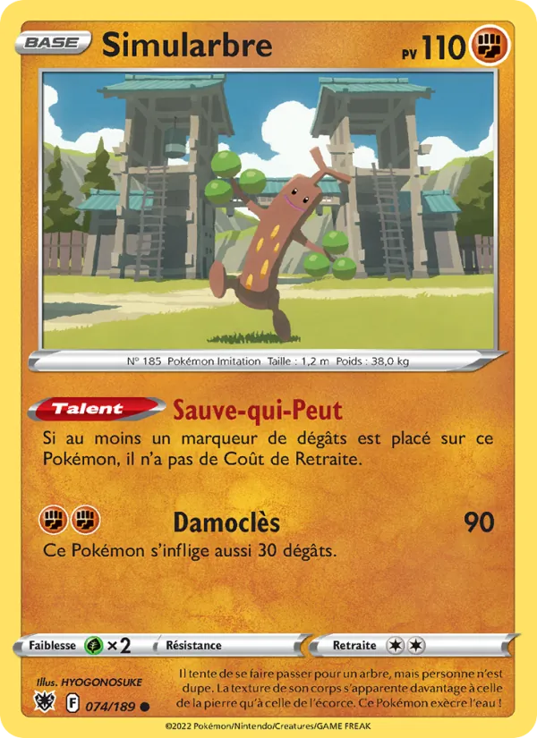Simularbre, Astres Radieux No. 074