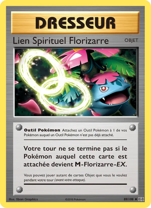 Lien Spirituel Florizarre, Évolutions No. 89