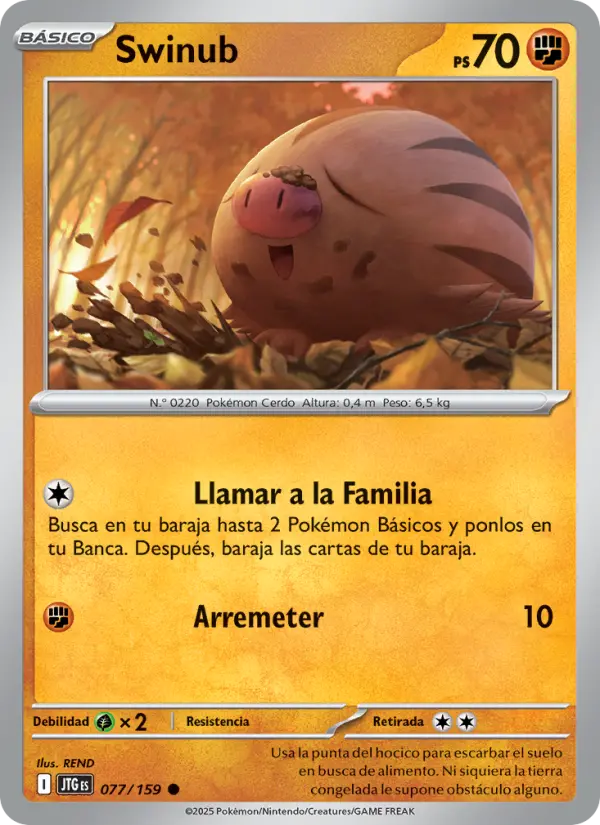 Swinub, Juntos de Aventuras No. 077