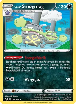 Galar-Smogmog, Schaurige Herrschaft Nº 96 Normal