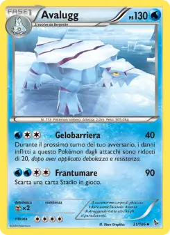 Avalugg, Fuoco Infernale Nº 31 Normal