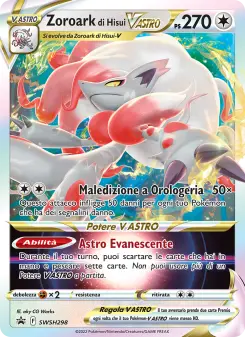 Zoroark di Hisui V ASTRO, SPSC Promo Nº SWSH298 Normal
