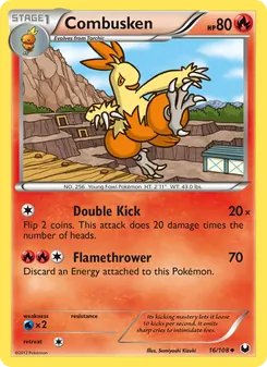 Combusken, Dark Explorers No. 16 Normal