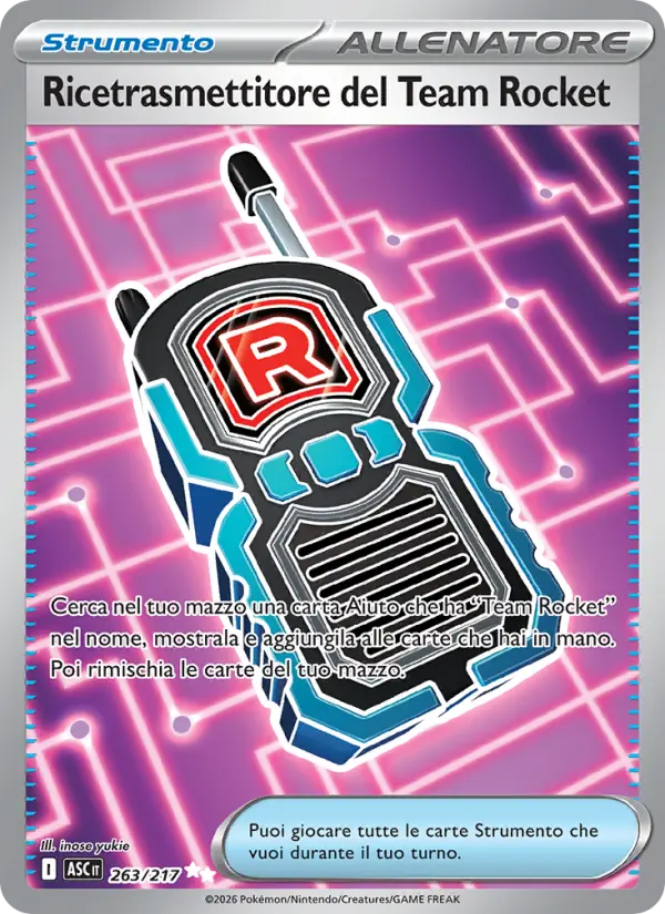 Ricetrasmettitore del Team Rocket, Ascesa Eroica Nº 263