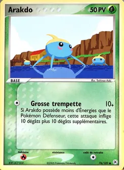 Arakdo, EX Légendes Oubliées Nº 76 Normal