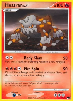 Heatran, POP Series 8 No. 1