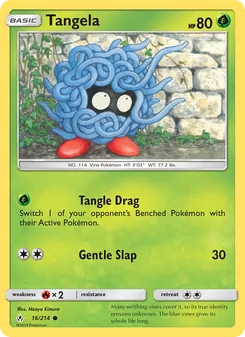 Tangela, Unbroken Bonds No. 16 Normal