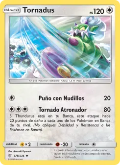Tornadus, Mentes Unidas No. 178 Normal
