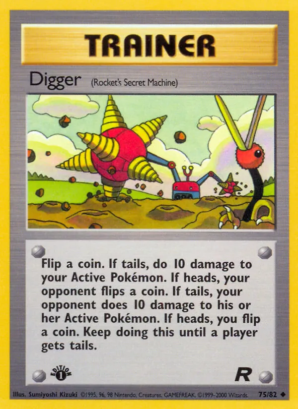 Digger, Team Rocket No. 75