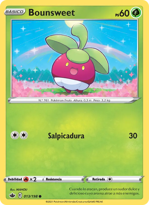Bounsweet, Reinado Escalofriante Nº 13