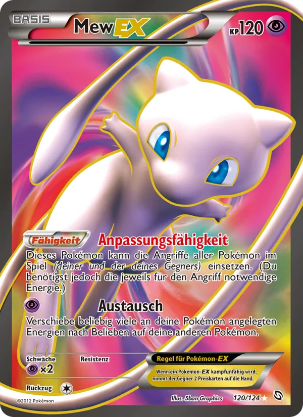 Mew-EX, Hoheit der Drachen No. 120