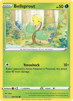 Bellsprout, Battle Styles No. 1