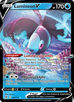 Lumineon V, Strahlende Sterne Nº 040 Holo