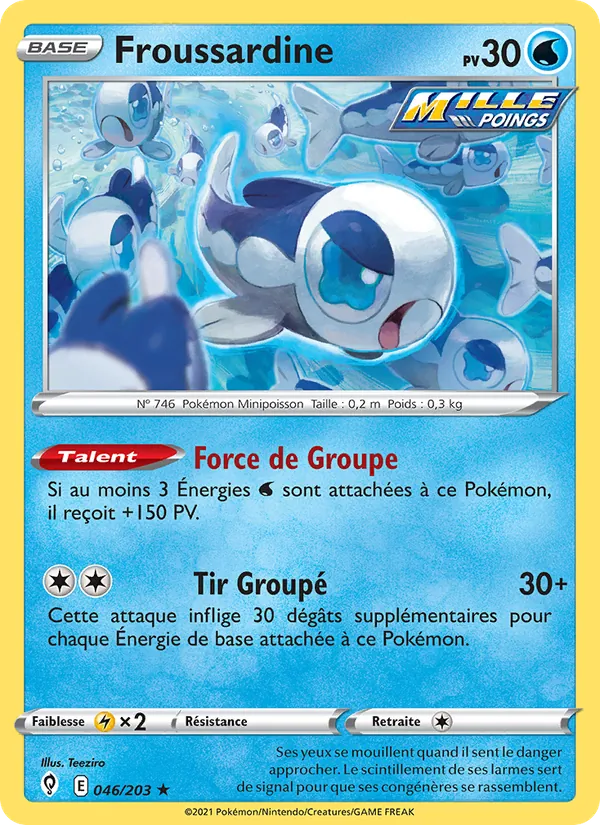 Froussardine, Évolution Céleste No. 46