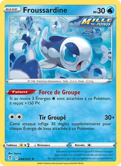 Froussardine, Évolution Céleste No. 46 Normal