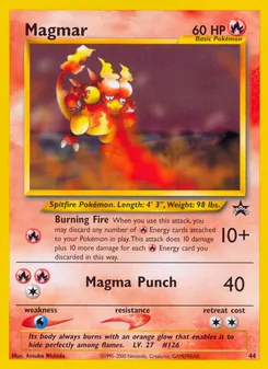 Magmar, Wizards Black Star Promos No. 44 Normal