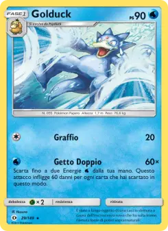 Golduck, Sole e Luna Nº 29 Normal