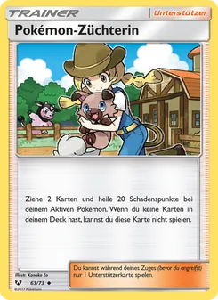 Pokémon-Züchterin, Schimmernde Legenden Nº 63 Normal