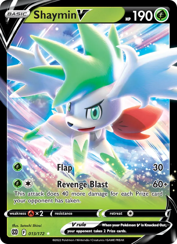 Shaymin V, Brilliant Stars No. 013