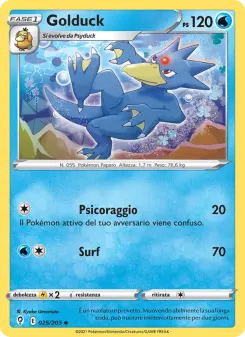 Golduck, Evoluzioni Eteree Nº 25 Normal