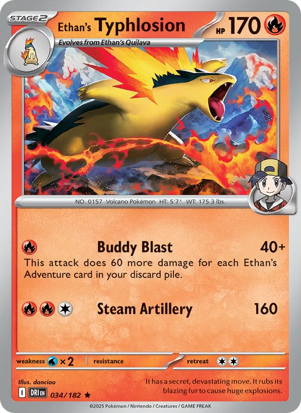 Ethan's Typhlosion, Destined Rivals No. 034