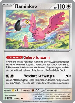 Flaminkno, Entwicklungen in Paldea No. 170 Normal