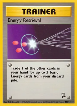 Energy Retrieval, Base Set 2 Nº 110 Normal