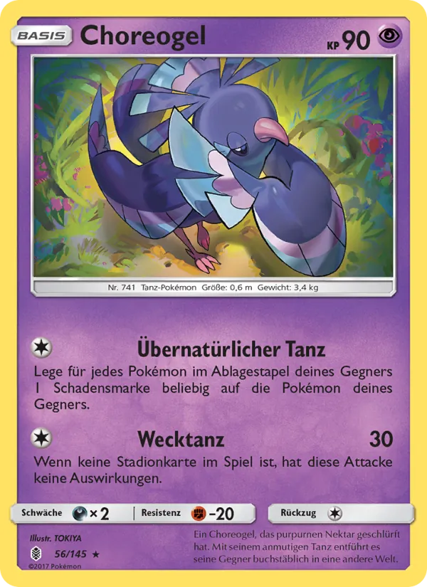 Choreogel, Stunde der Wächter No. 56
