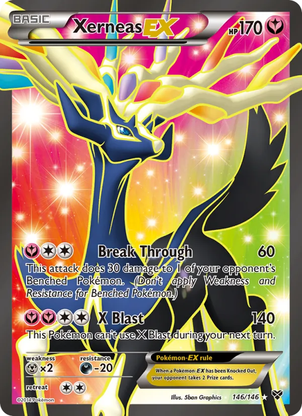 Xerneas EX, XY No. 146