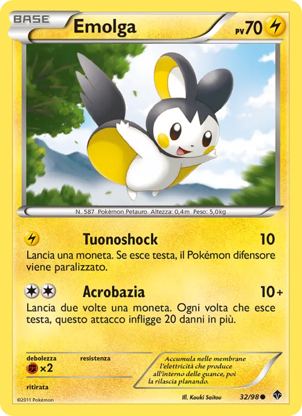 Emolga, Nuove Forze No. 32