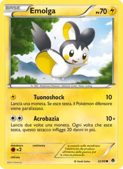 Emolga, Nuove Forze No. 32 Normal