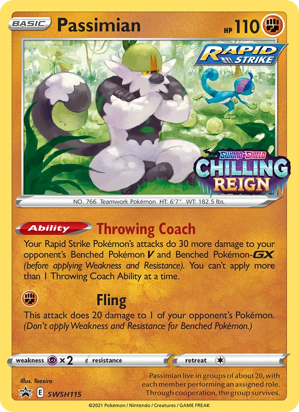 Passimian, SWSH Black Star Promos No. SWSH115