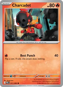 Charcadet, Pitch Black No. 011 Normal