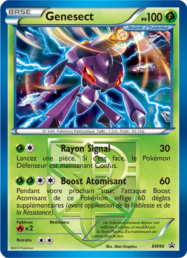 Genesect, Promo BW No. BW86