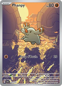 Phanpy, Étincelles Déferlantes Nº 205 Holo
