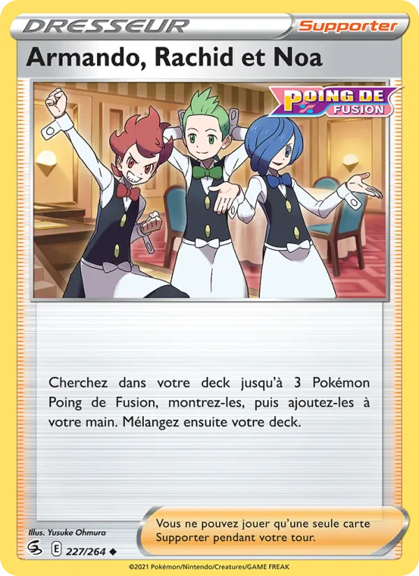 Armando, Rachid et Noa, Poing de Fusion No. 227